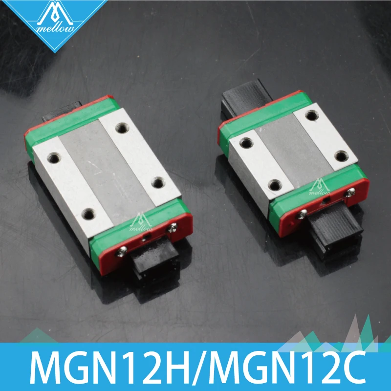 Детали для 3D принтера Kossel Mini MGN12H/C линейный подшипник скользящая каретка ЧПУ X Y Z