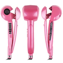 Pro Automatic Hair Curler Hair Curling Curlers Roller Wave Machine Styler Tool Curling Iron With LCD Screen Display EU/US/ Plug