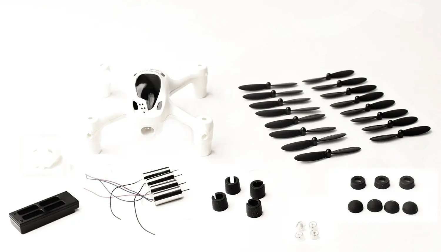 

EBOYU(TM) Hubsan X4 H107D+-13 Plus Crash Pack of Replacement RC Quadcopter Drone Parts