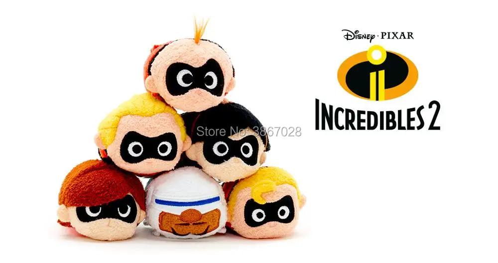 Tsum мини плюшевый суперсемейство 2 мистер невероятный Джек Эдна режим аутентичная