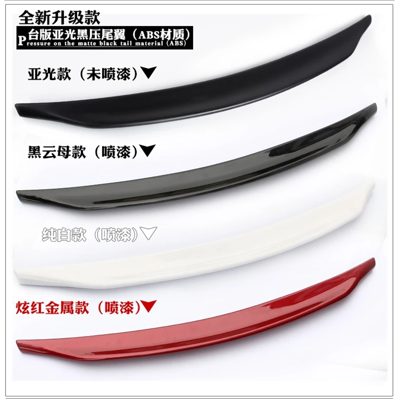 Для Mitsubishi Lancer EX Evo 2008 2009 2010 2011 2012 2013 2014 ABS пластиковый Неокрашенный праймер цвет