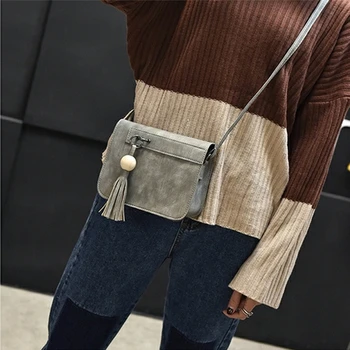

Women Small PU Leather Handbag Satchel Messenger Shoulder Cross Body Bag Purse