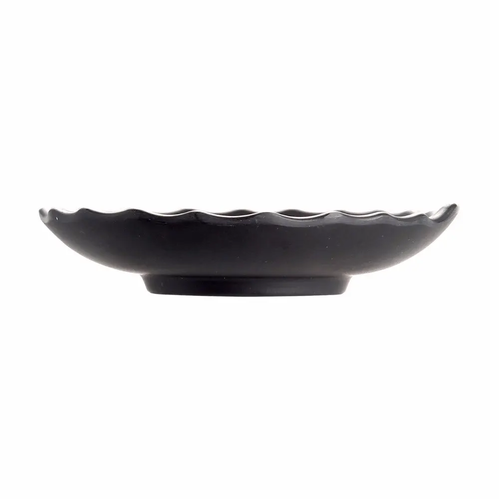 Restaurant-Plastic-Melamine-Small-Leaf-shape-Round-Meat-Plate-Sushi-Rice-Dinner-Plat-(3)