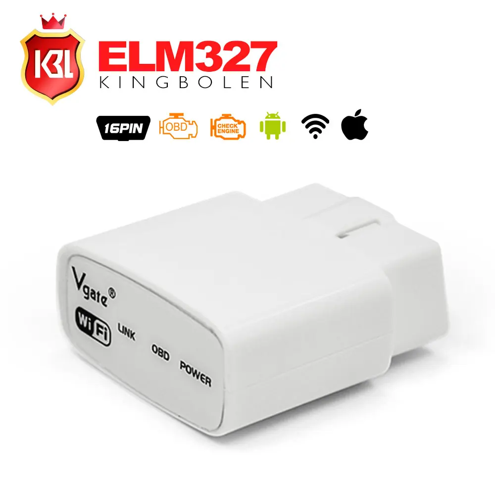 

ELM327 V1.5 Wifi OBD II Auto scanner elm 327 WIFI v1.5 OBDII OBD2 Code Reader For Android PC iPhone iPad Car Diagnostic Tool