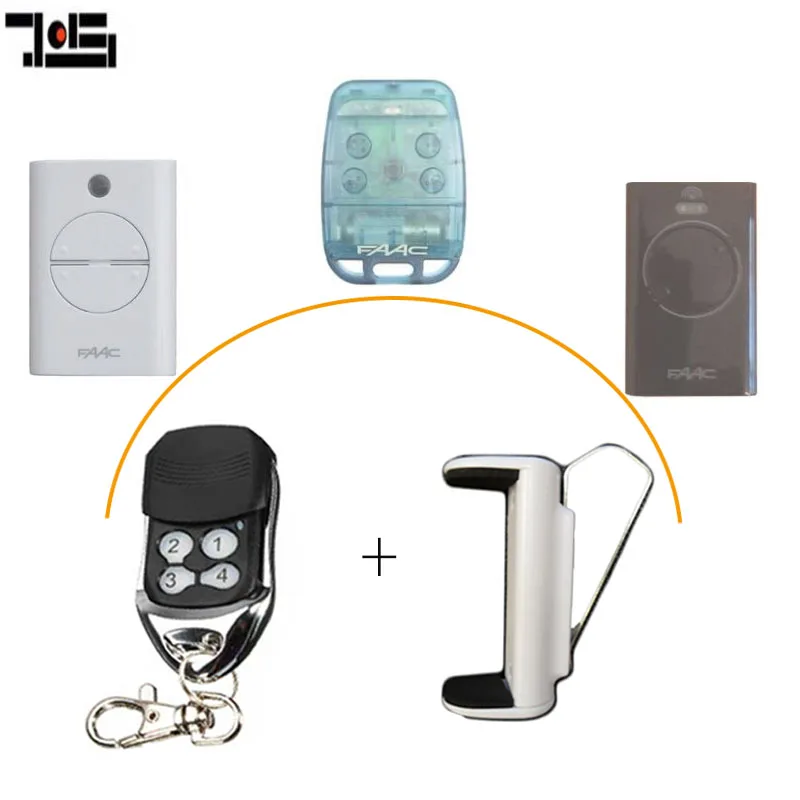 

For FAAC XT2/XT4/TE4433H/787452/433LC replacement remote Rolling code 433 mhz