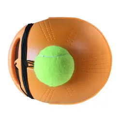 2018 теннисный мяч назад база тренер набор с длинными резиновой резинкой для одного человека практика теннис тренер пособия