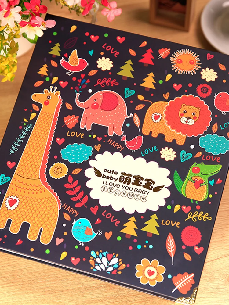 

Fashion Cartoon Large Size 3-8 inch Photo Album Wedding Foto Beautiful Arts High Quality Handmade DIY Creative Gift 24