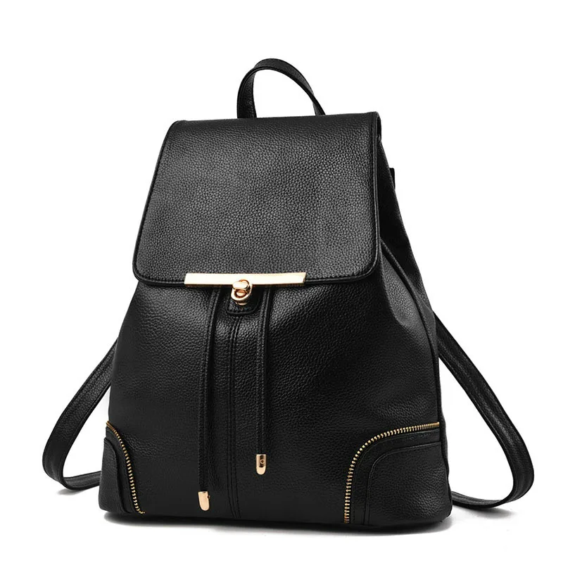 Women Backpack Leather Backpacks Softback Bags Brand Name Bag Preppy Style Bag Casual Backpacks Teenagers Backpack