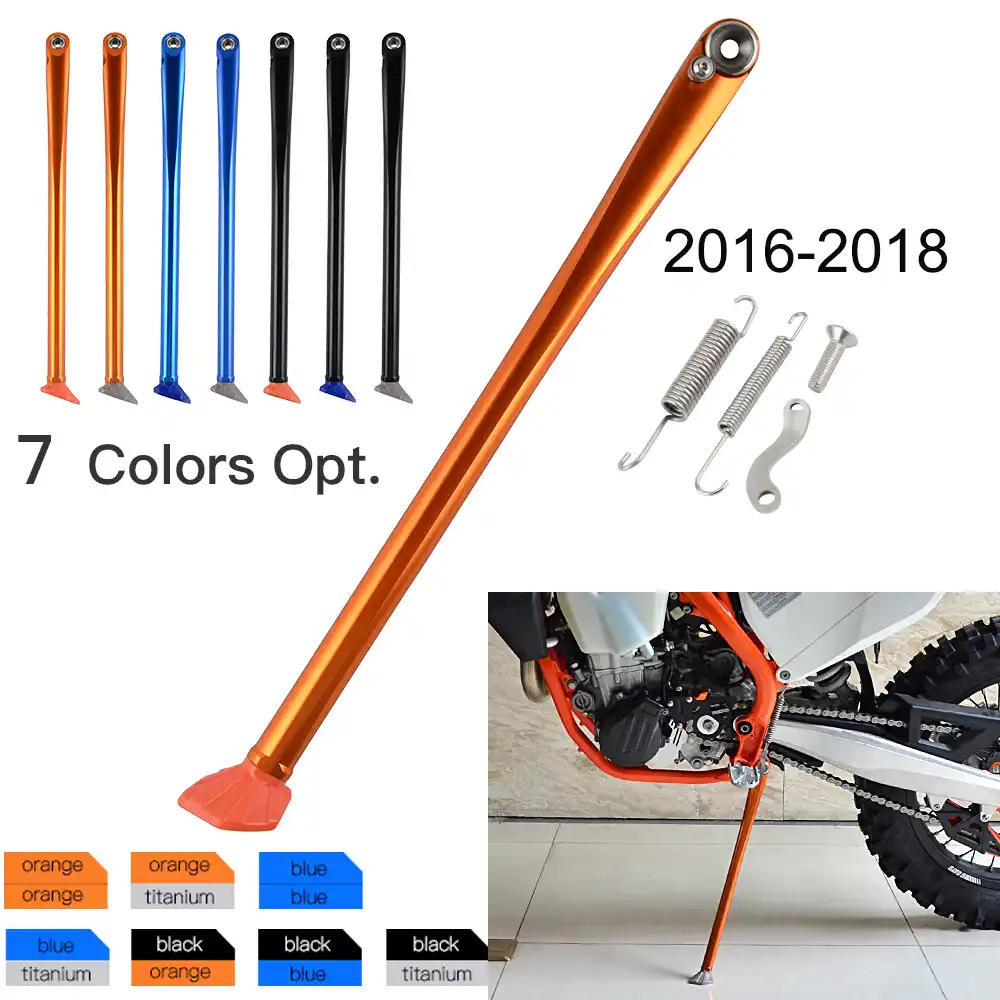Motorcycle Kick Side Stand Kickstand For Ktm 125 250 350 450 530 Sx Sxf Sx F Exc Excf Xc Xcf Xcw Husqvarna Te Fe Tx Fx 17 21 Stands Aliexpress