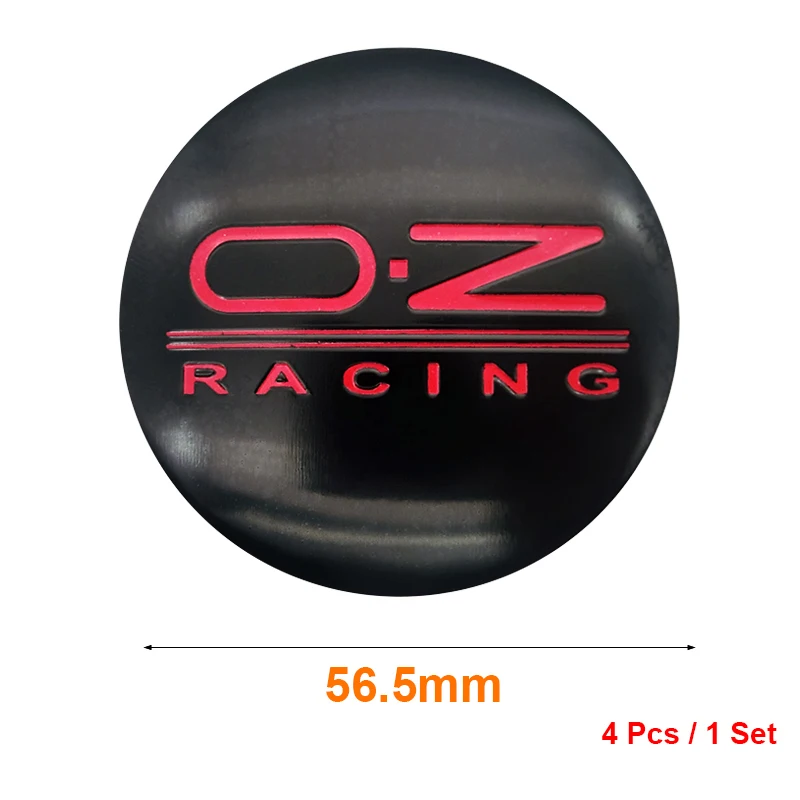 4 шт. O.Z OZ RACING 56 5 мм колпачок для центра колеса автомобиля наклейки на колесо