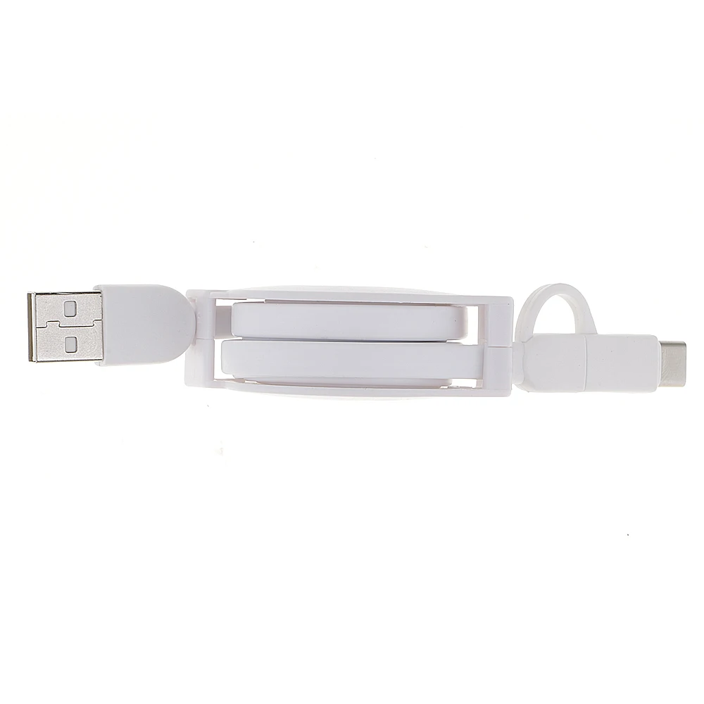 2 в 1 type C Мужской микро USB быстрый мульти зарядный кабель для Apple MacBook