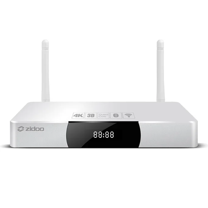 

Sale ZIDOO X9 Android TV BOX MSTAR MSO9180D1R CPU 2GB/8GB 2.4G/5G Dual WIFI Bluetooth 4K H.265 USB3.0 Smart Media Player