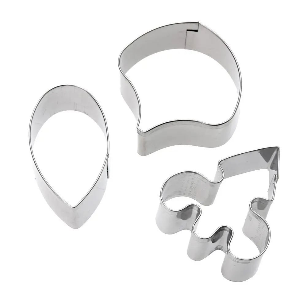 

3pcs/set Butterfly Orchid Flower Petal Fondant Cake Mold Stainless steel Cookies Cutter Tools Baking Decoration Supplies