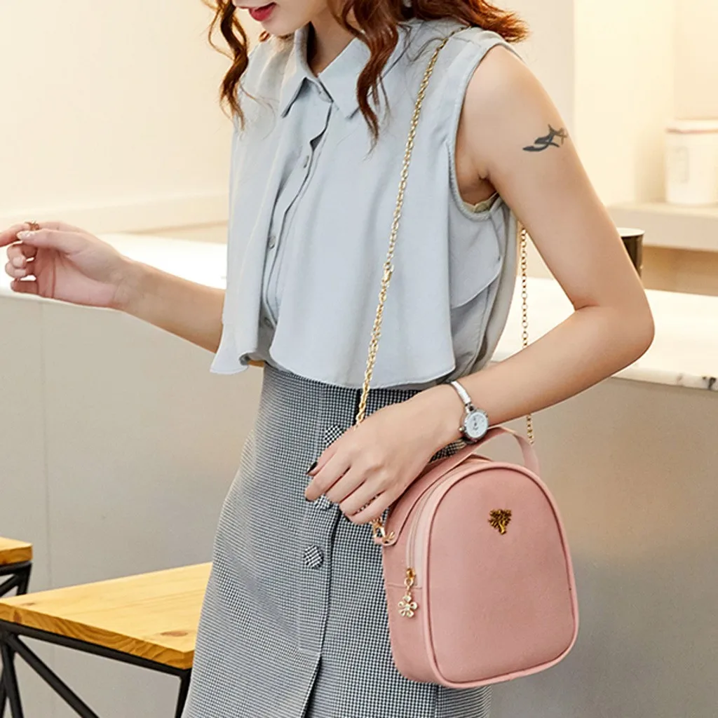 Женская сумка на цепочке через плечо Модный Дамский маленький кошелек с надписью