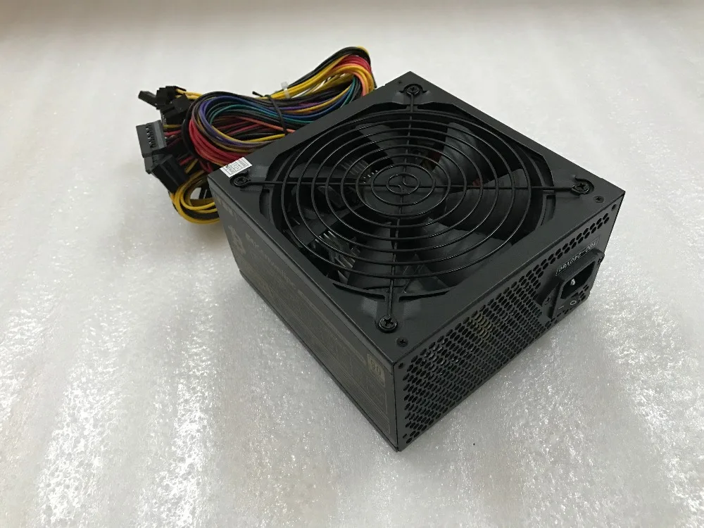 KUANGCHENG ETH ZCASH MINER Gold POWER 1500 Вт kenwei 1500 Вт BTC блок питания для RX 470/570 RX480/580 6 GPU карт