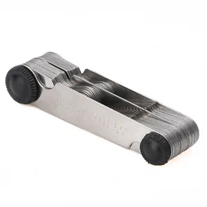 52 лезвия нитки измерения Gage 60 и 55 градусов метрики винт с резьбой Витворта шаг датчик для измерения инструмент - изображение