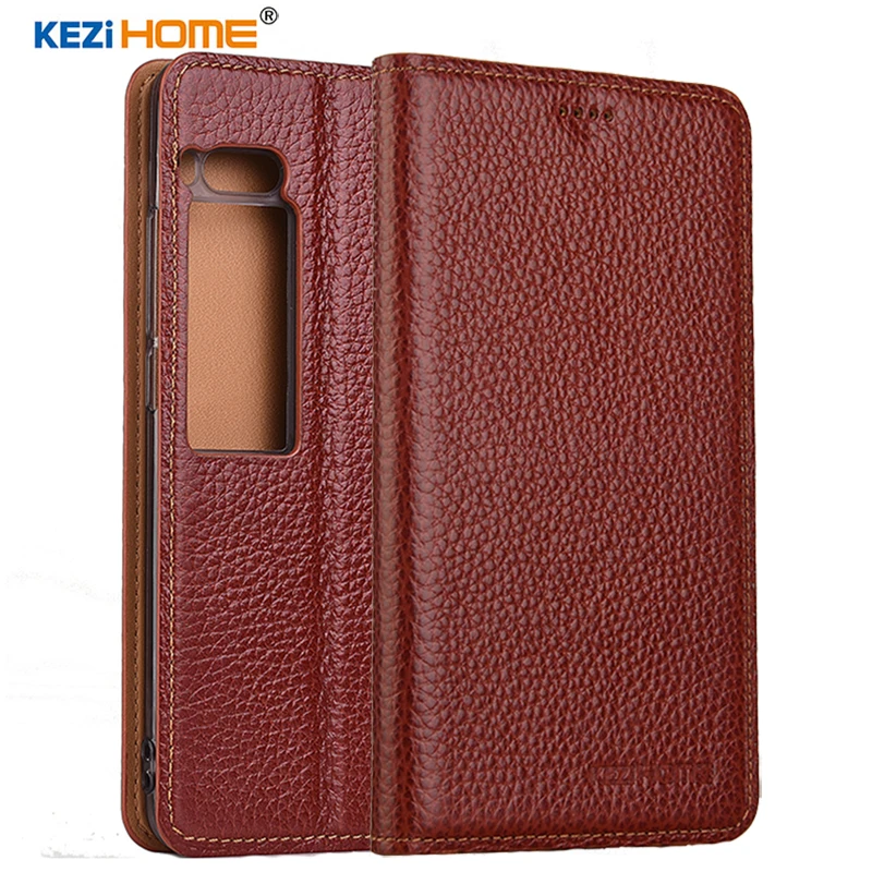 

for meizu pro 7 case Flip genuine leather soft silicon back cover for meizu pro 7 coque