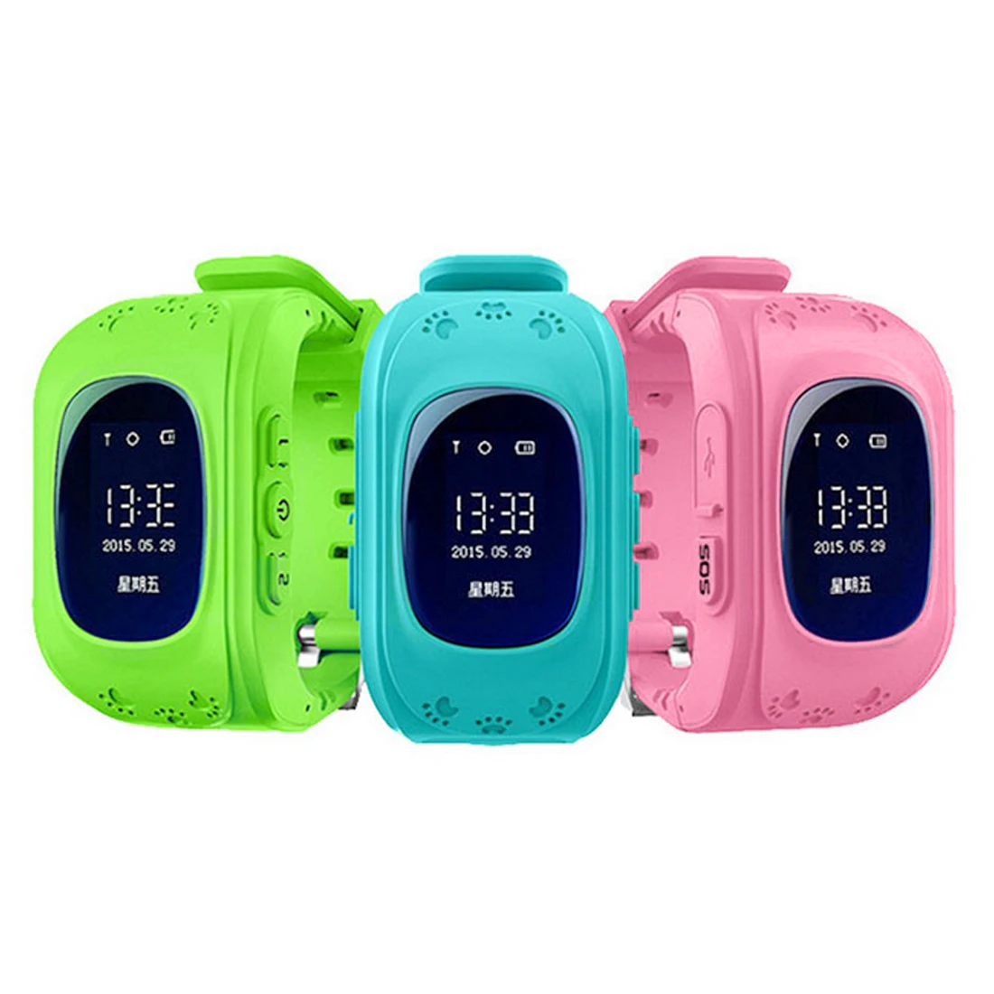  CONTECHIA Q50 GPS Kinder Uhren für Kinder SOS Anruf Location Finder Locator Tracker Anti Verloren M