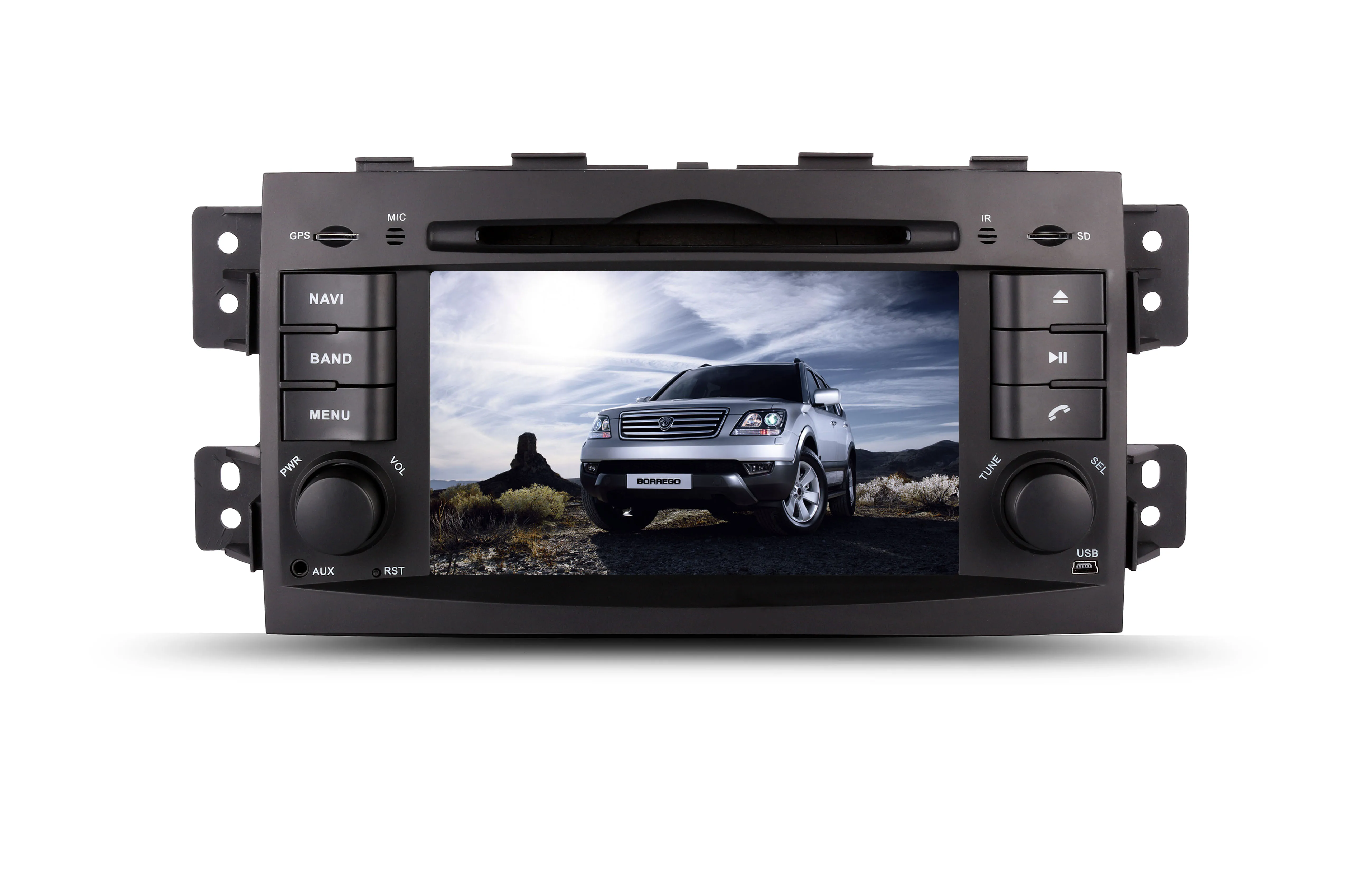 Discount Android 9.0 system CAR DVD PLAYER FOR KIA MOHAVE BORREGO 2008-2018 BLUETOOTH Head Units radio Audio Stereo GPS Navigation Radio 1
