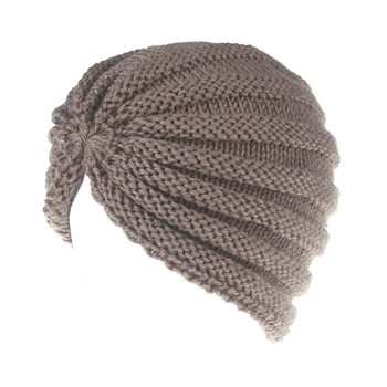 

30PCS / LOT SINGYOU Autumn Winter New Hat for Women Solid Color Knitted Outdoor Warm Beanie Cap Thicken Female Caps