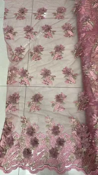 

french flower lace prettyBZL-101914 Nigerian lace fabric african french net lace fabric