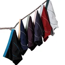 6 шт./упаковка, 9XL, большой размер, мужское нижнее белье, дышащие боксерские шорты, мужские трусы брендовые, мужские боксеры, нижнее белье из чистого хлопка, мужское нижнее белье
