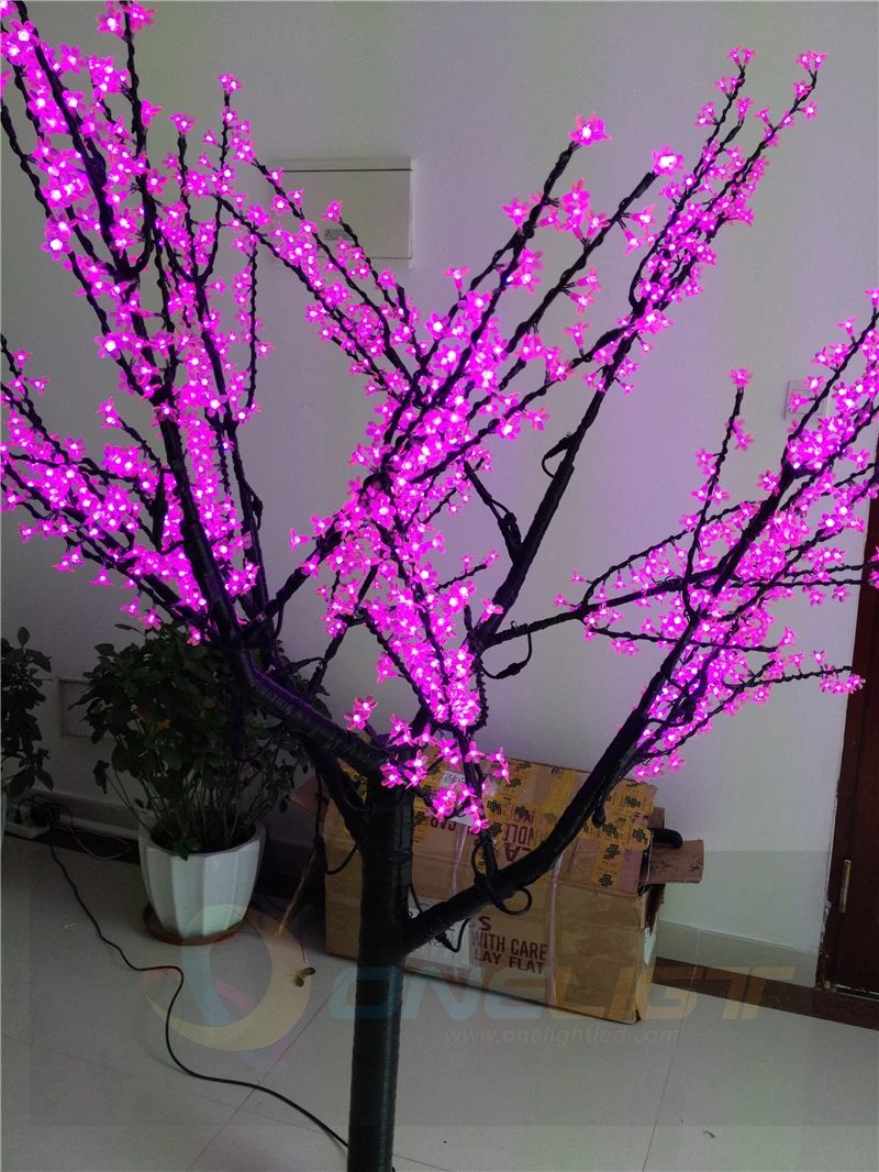 

LED Christmas Tree 2M LED Cherry Blossom Tree Light Waterproof Landscape Lighting