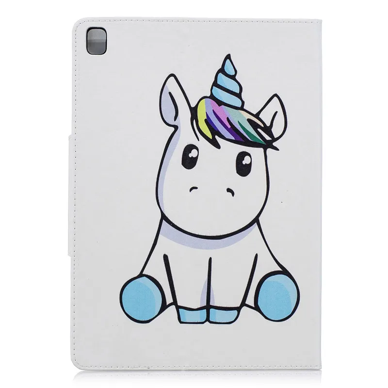 Wekays For Coque Apple Ipad Pro 9.7 inch 2016 Cartoon Unicorn Leather Fundas Case For Ipad Pro 9.7 inch Cover Case Shell Pro 9.7