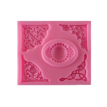 

1 pc newest silicone mould fondant mold cake decorating tools chocolate gumpaste mold