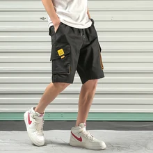 Хлопковые военные брюки карго мужские s стиль сафари летние Карманы Шорты мужские свободные повседневные рабочие мужские шорты плюс размер высокого качества