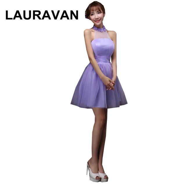 Short Formal Halter Dress