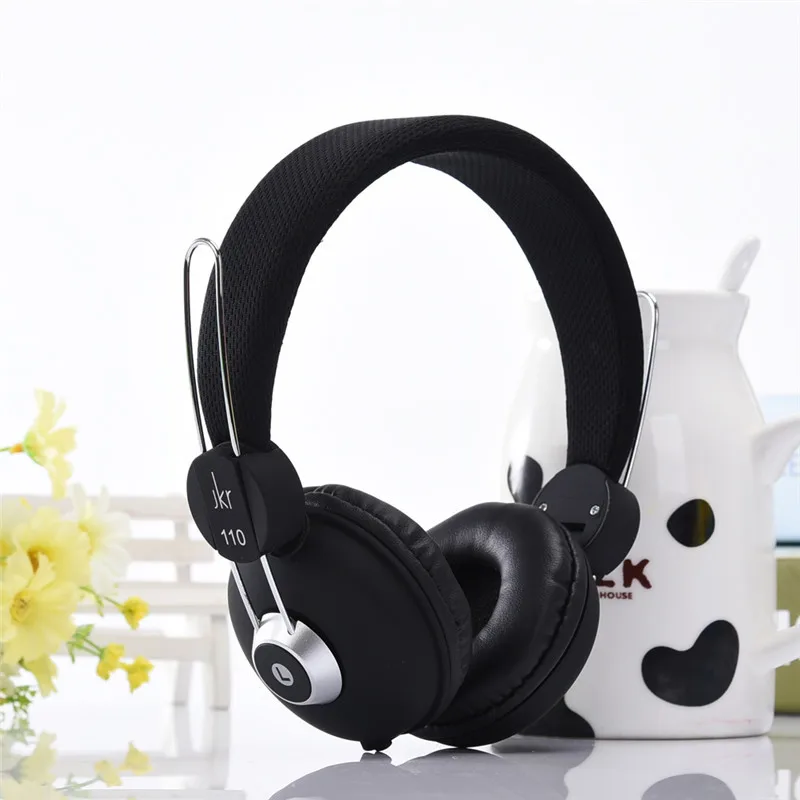 

3.5MM Plug Foldable Wired Stereo Music Headphones Headset for Computer and Mobile Phone 5 Colors 1Pcs High quality New Earphone
