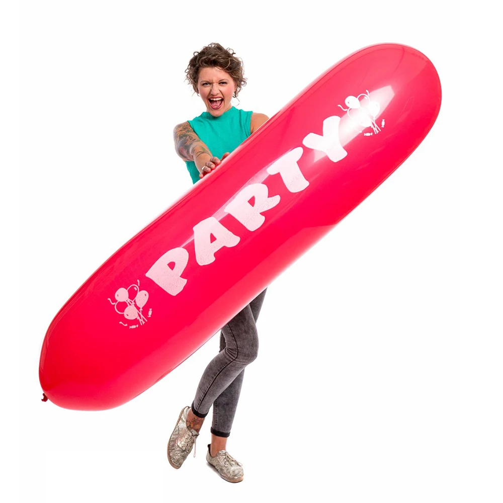 

Airship Giant 67inch 170cm GL500 Party Birthday Balloon Super Long Rocket Riding Inflatable Balloon Toys