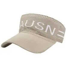 Уличная Кепка-козырек, шляпа унисекс, летние походные бейсболки, пустой козырек, шапка, теннис Гольф, солнцезащитный козырек, эластичная