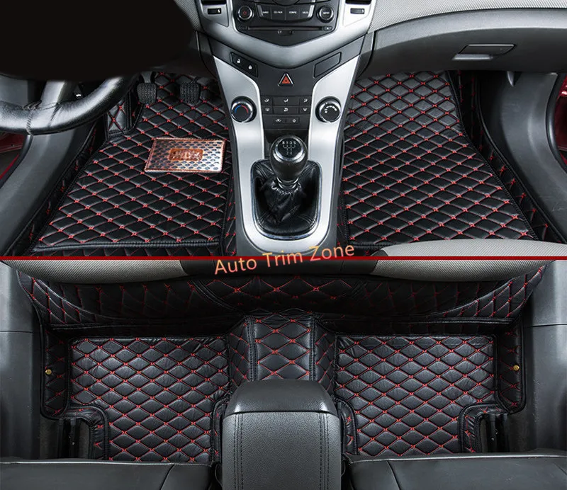 Us 70 13 17 Off Black Interior Leather Floor Mat Carpet For Chevrolet Cruze 2009 2015 In Floor Mats From Automobiles Motorcycles On