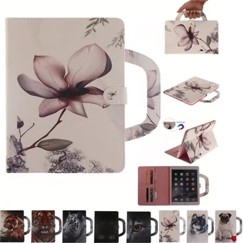 

9 style Luxury animal Leather Case for iPad mini4 Briefcase Auto Wake Up Sleep Hand Belt Holder Stand Flip Cover for iPad mini 4