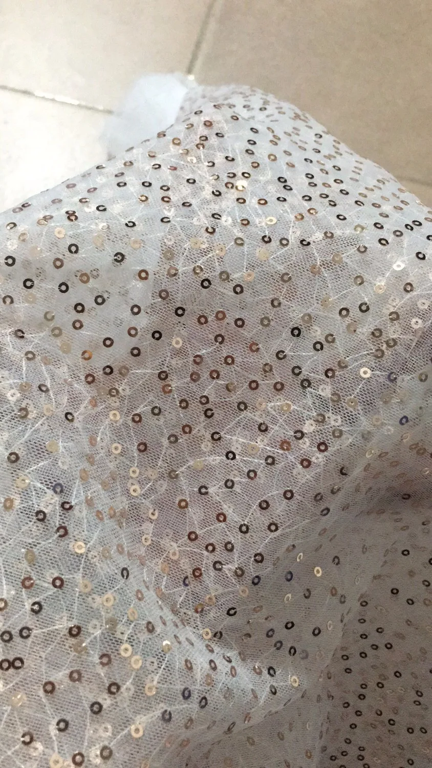 

2019 African high quality velvet sequence French Nigerian sequins net tulle mesh Swiss lace fabric for dress 5yards/lot Pink