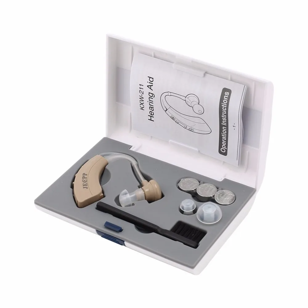 Professional Ear Hearing Aid Kit Hearing Aids Aid Behind The Ear Sound Amplifier Ear Care Tools