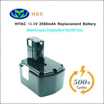 

2.5Ah rechargeable battery HIT14.4A NiMh Battery 14.4V Replacement HITAC EB1412S EB1426H EB1420RS EB1430R Battery pack 14.4V