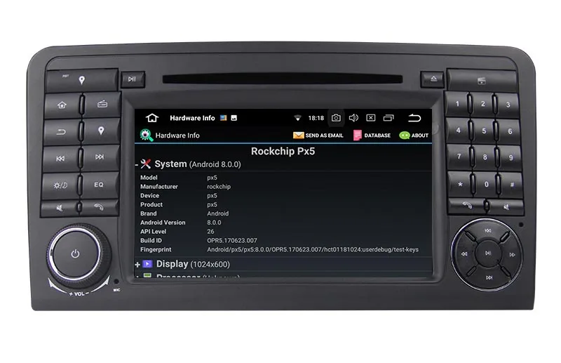 Sale Belsee Octa Core 4GB Android 8.0 Radio Head Unit Car DVD Player For Mercedes Benz ML-Class W164 ML350 ML500 GL-Class X164 GL320 2