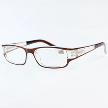 Очки для чтения для женщин, очки, квадратная оправа, прозрачные дужки, дизайн, модные очки, лупа, диоптрий, для чтения зрения, Gafas H5