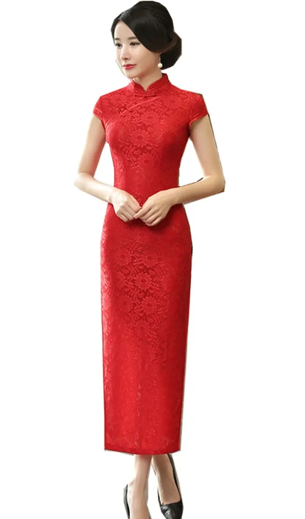 Cheongsam merah Clearance