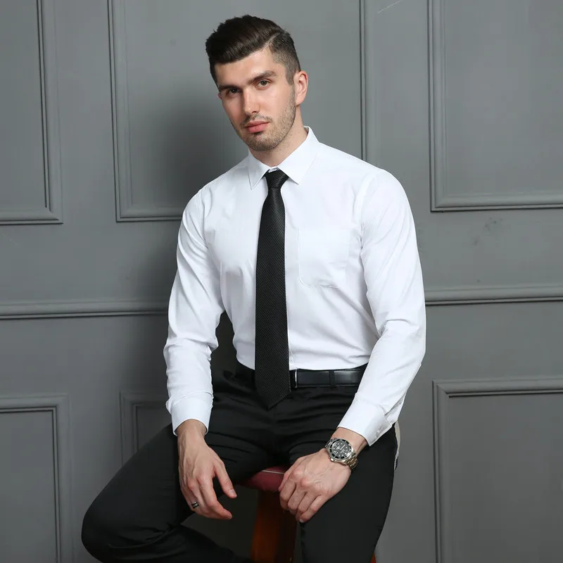 business casual men black