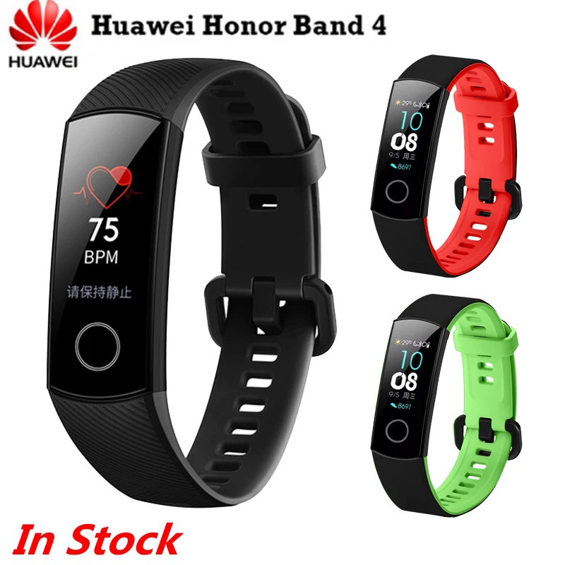 Original Honor Band 4 Smart Wristband Fitness Bracelet 0.95\