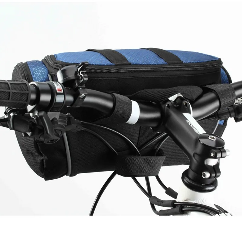 Excellent MTB Mountain Road Bike Bags Handlebar Bar Bag Front Portable Handlebar Basket Bike Bags Multi-use Bicycle Accessories BG0006 0