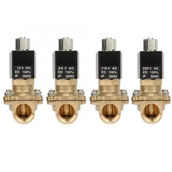

Fluid Controller G3/4" Electric Solenoid Valve DN20 NC Brass Electromagnetic Valve 2WT200-20