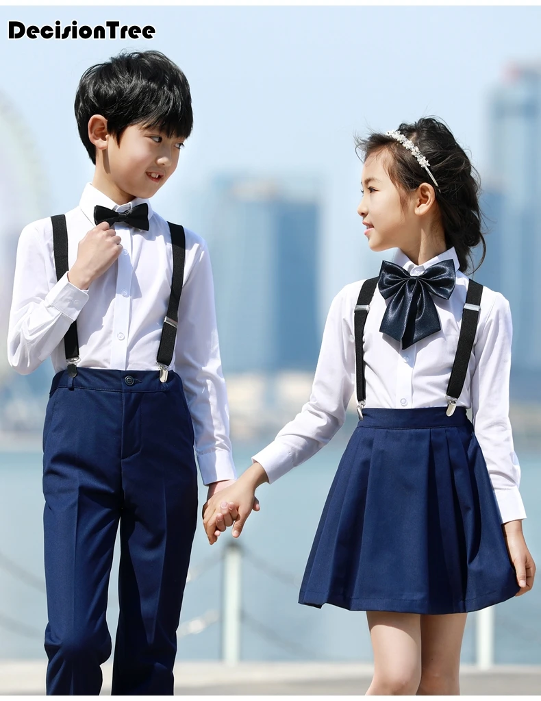 

2019 new adults kids primary school uniform teen students costumes cottontracksuits children kids clothing sports suit set