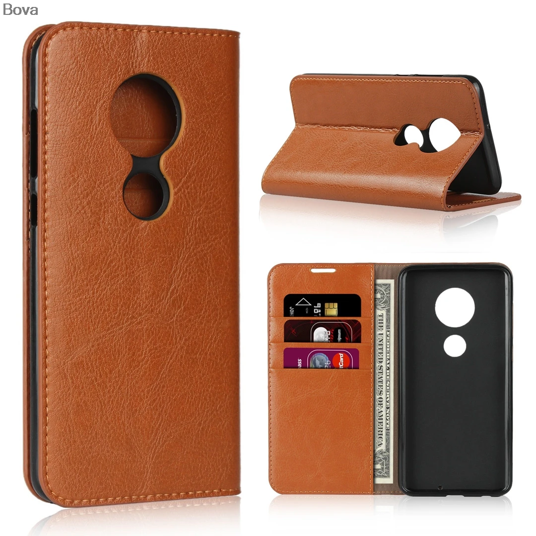 Deluxe Wallet Case for Motorola Moto G7 / Plus premium leather Phone Flip Cover Play Power Bags | Мобильные телефоны и