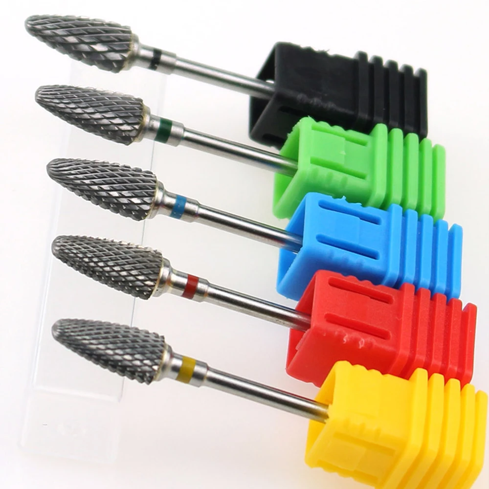 

1Pc Carbide Nail Drill Bit Milling Cutte Rotary Electric Burr For Manicure Machine Pedicure Accessoies Nail Art Equipment Tools