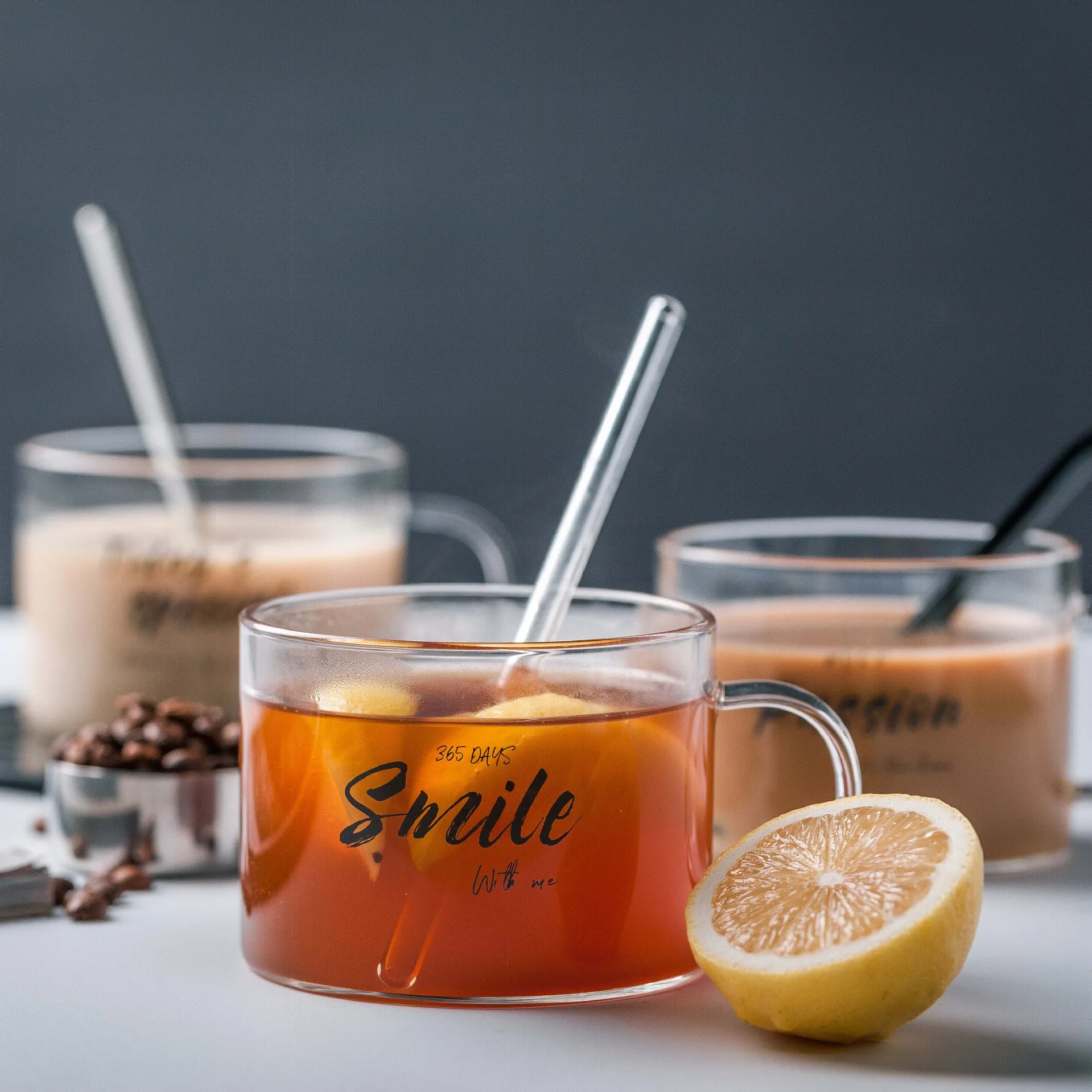 

500ml High Quality Borosilicate Glass Cup Office Coffee Mugs Breakfast Milk Oatmeal Drinking Cups Black Tea Tumbler Drinkware